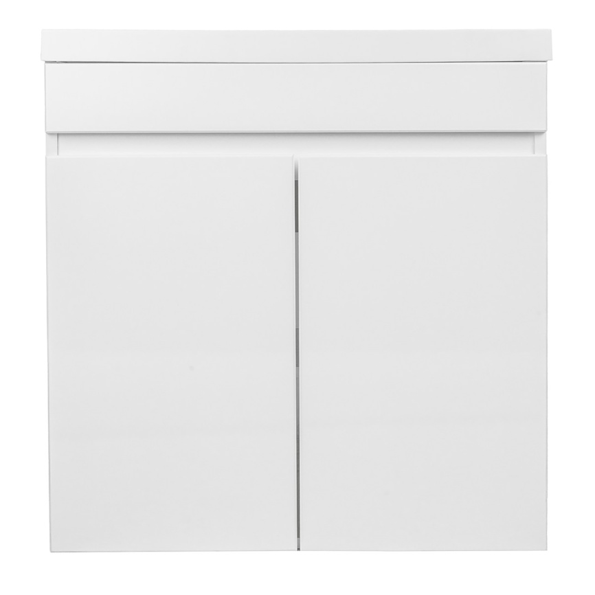 Комплект AQUA NERO Сабина 60Н 600х360х850 напольная тумба с раковиной Классика Слим 60*36 см, покрыт фото 7