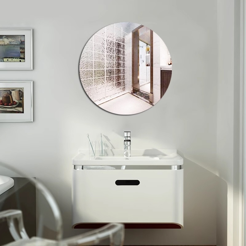 Зеркало AQUA NERO Ринг d 600 круглое, подвесное, с еврокромкой фото 2