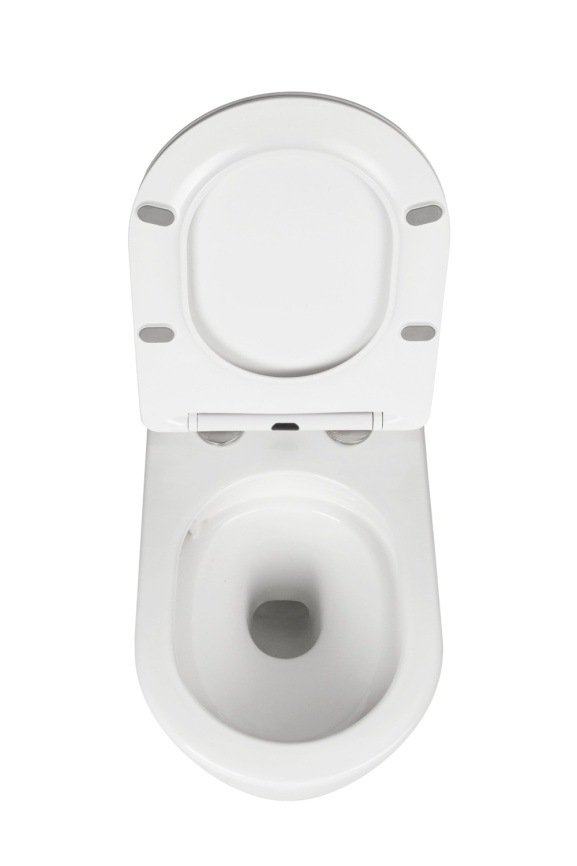 Унитаз подвесной AQUA NERO NAVI 360х520х360 безободковый, слив "Торнадо", с быстросъемным сиденьем м фото 11