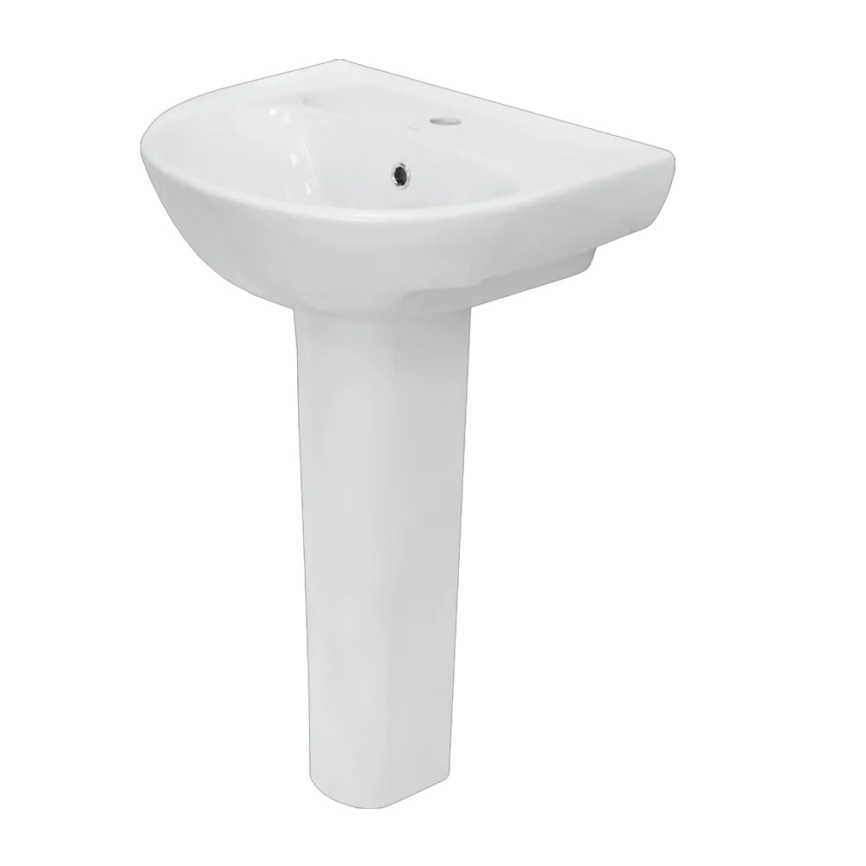 Раковина подвесная SANITA Эталон 55 санфарфор, белый фото 4