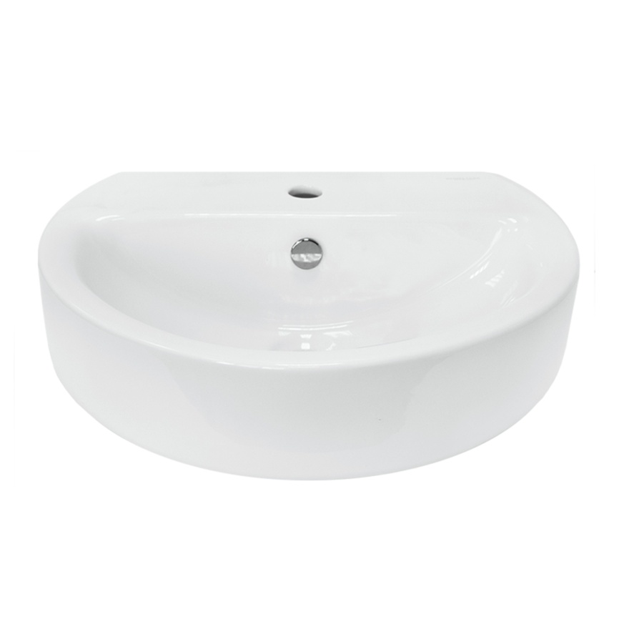 Раковина подвесная SANITA LUXE "Best" 55 санфарфор, белый фото 2