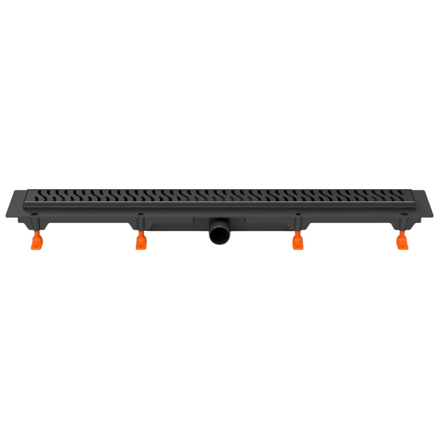 Душевой лоток CHUDEJ D40 Harmony 750 мм, боковой слив, пластиковый, решетка из нержавеющей стали, че фото 1