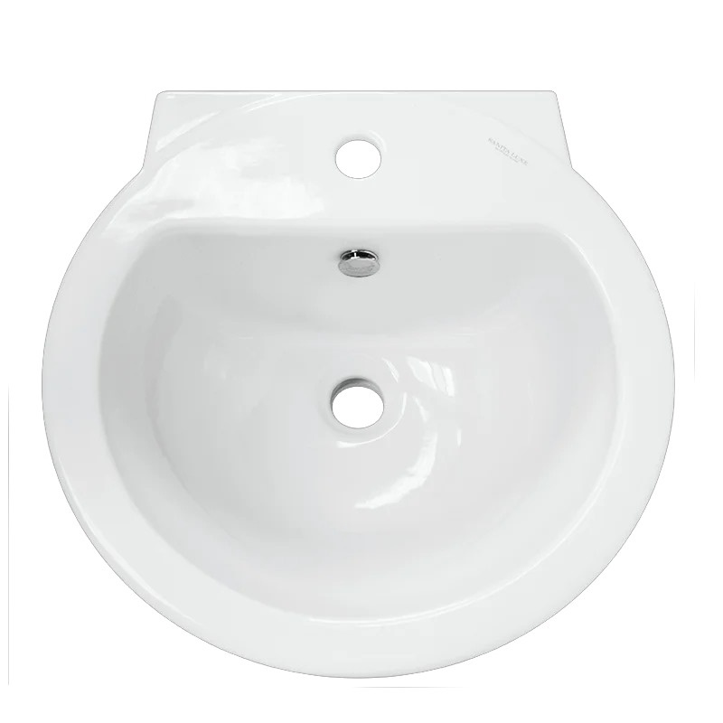 Раковина подвесная SANITA LUXE "Art" 50 санфарфор, белый фото 3