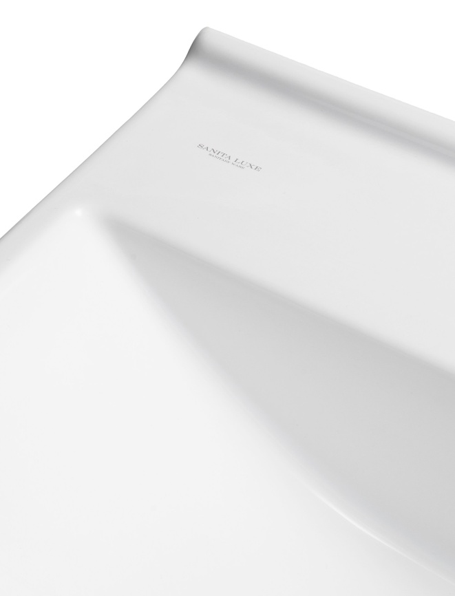 Комплект AQUA NERO Сабина 80Н 805х450х850напольная тумба с раковиной Фест 80, покрытие эмаль, белый  фото 5