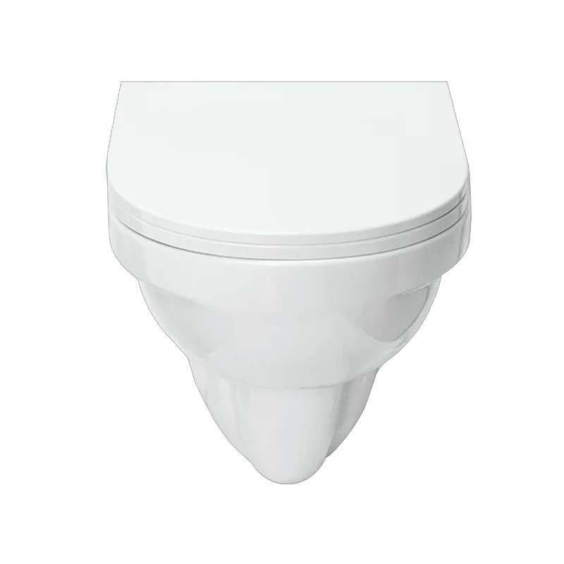 Унитаз подвесной Sanita Luxe Бест 346х495х386 в комплекте с быстросъемным сиденьем микролифт, дюропл фото 2