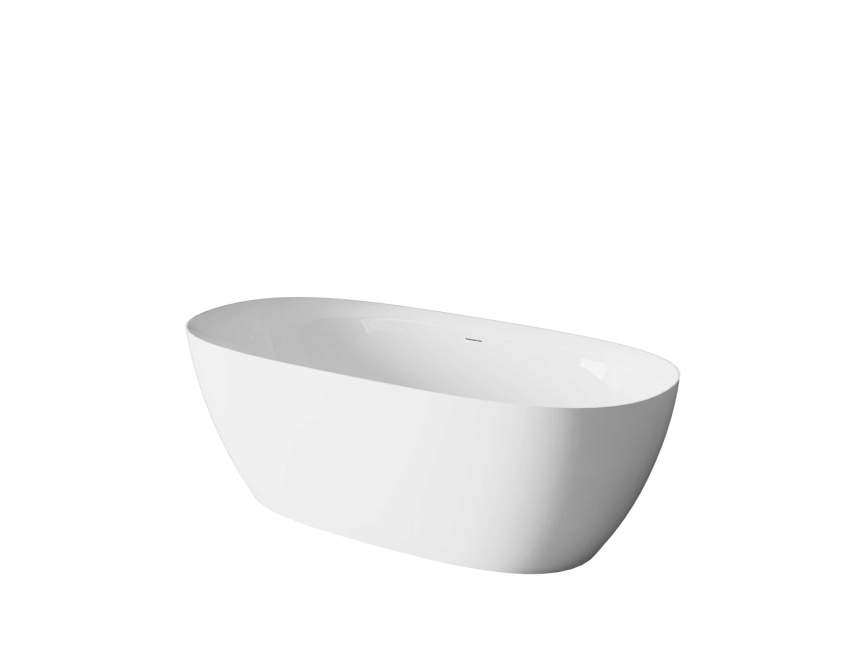 СТЕЛЛА Ванна акриловая отдельностоящая 1700*800*580, белый фото 1