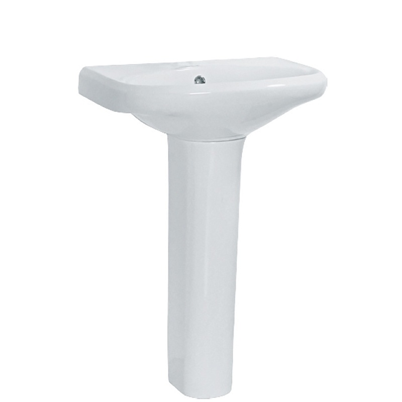 Пьедестал для раковины Sanita Самарский, санфаянс, белый фото 3