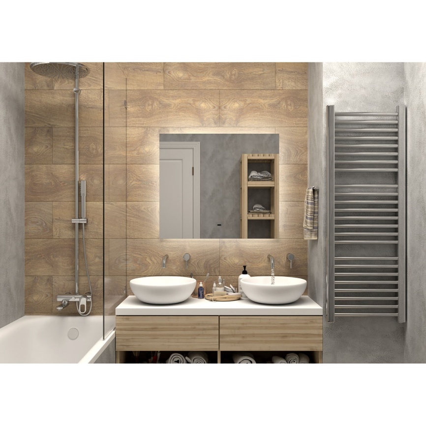 AQUA NERO Зеркало Балет 600х800 сенсорный выключатель фото 6