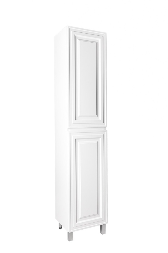 Пенал Элен 40 напольный, левый 40*35*190 см, БЕЛЫЙ матовый фото 3
