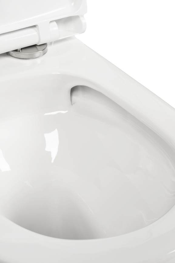 AN-020D Унитаз-моноблок (круглый), Торнадо,690*360*820 мм с сиденьем дюропласт, белый фото 9