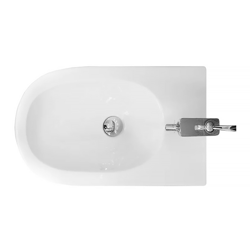 Биде напольное SANITA LUXE Арт/Бест/Фест, санфаянс, белый фото 4