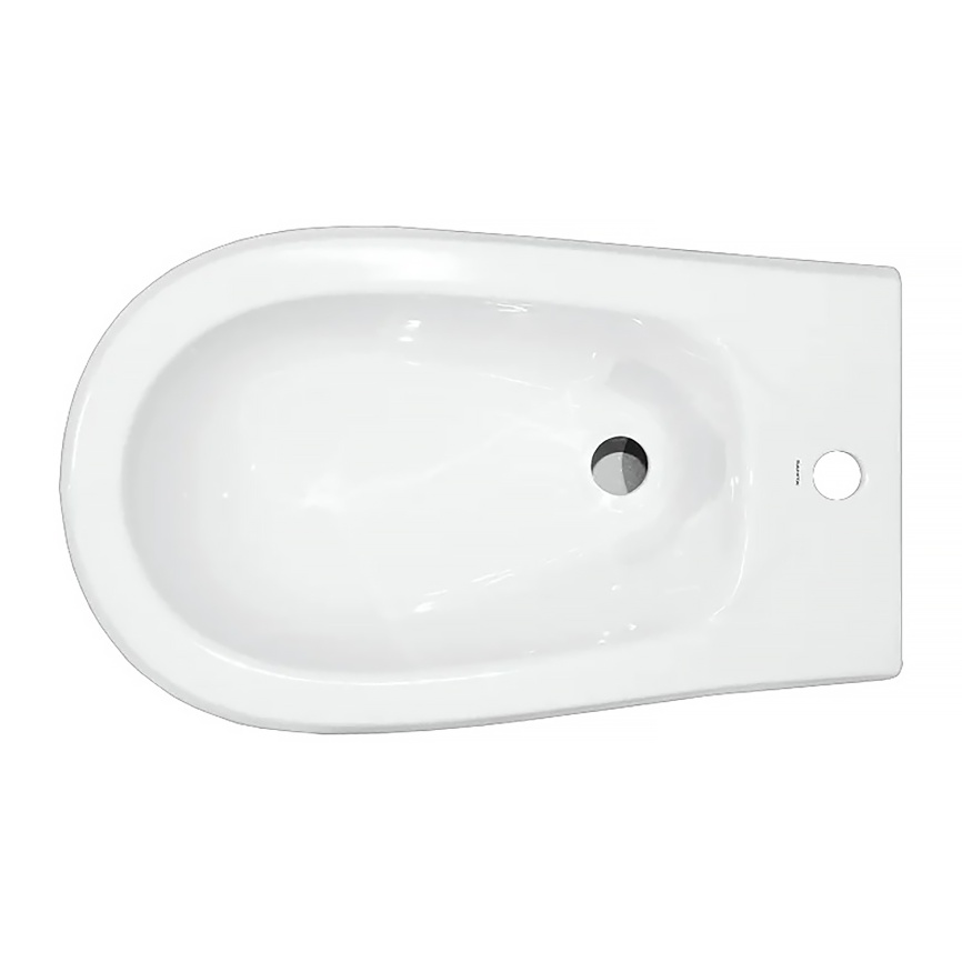 Биде напольное SANITA Самарское, санфаянс, белый фото 3