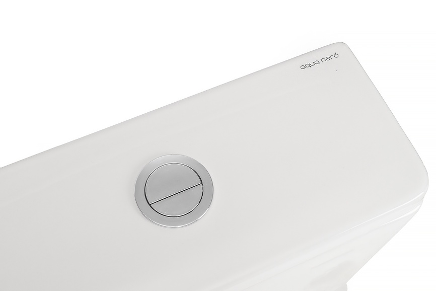Унитаз-моноблок AQUA NERO MAIN 360х680х813 безободковый, слив скрытый "Торнадо", с быстросъемным сид фото 13