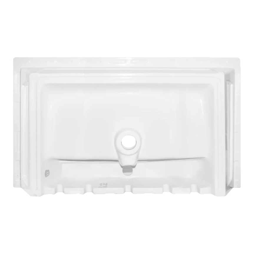 Раковина мебельная SANITA LUXE Breeze 80 санфарфор, белый фото 4